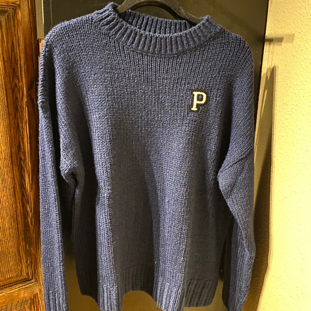 Victoria Secret Pink Boyfriend Knit Sweater.